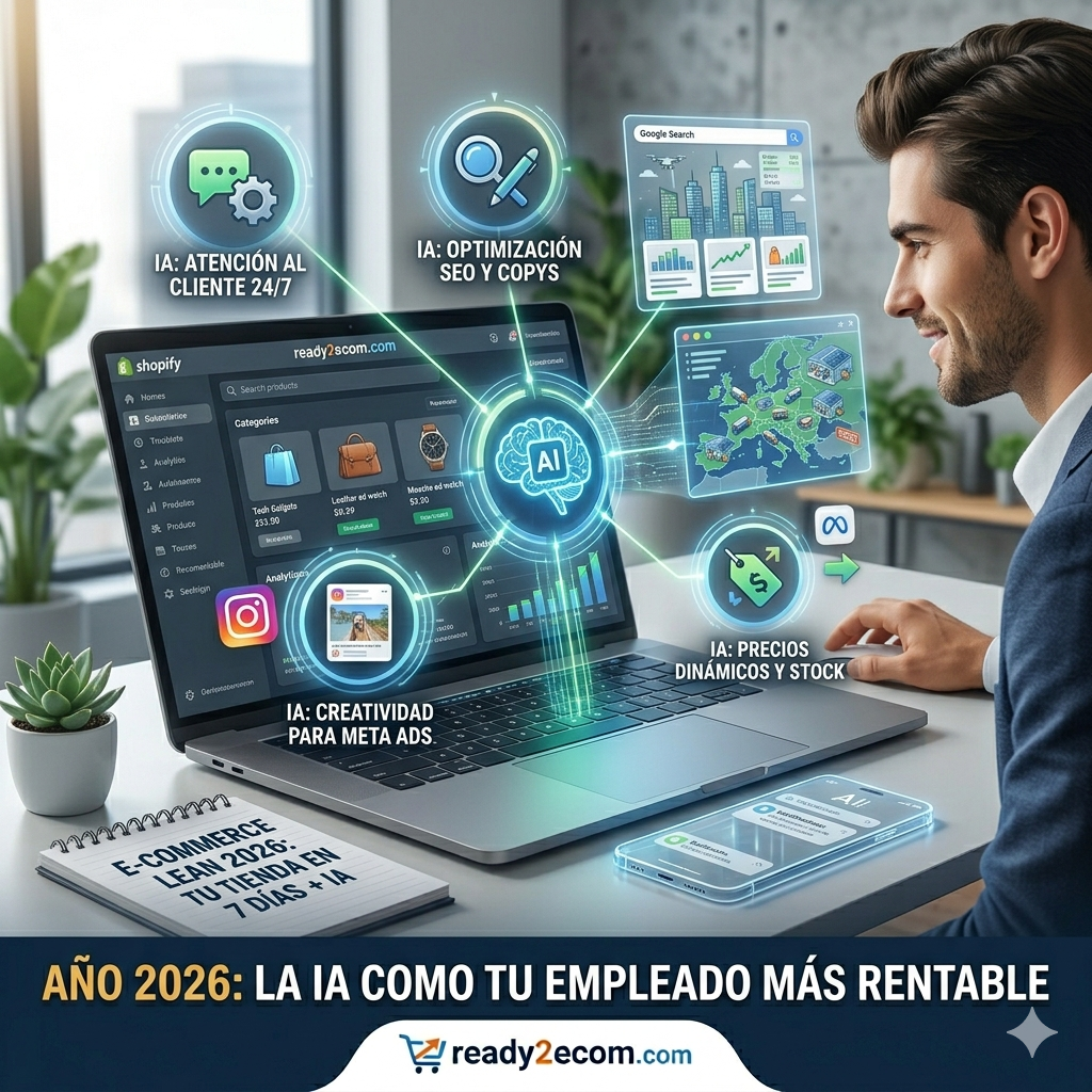 IA en 2026: Cómo convertir tu tienda online en una máquina automatizada