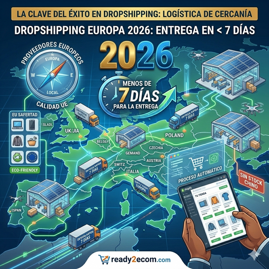 Dropshipping 2026: Cómo entregar los pedidos en menos de 7 días.