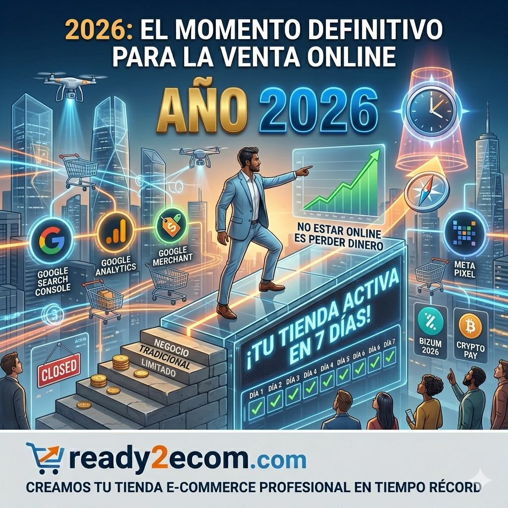 ¿Por qué seguir fuera del mercado? El coste real de no vender online hoy