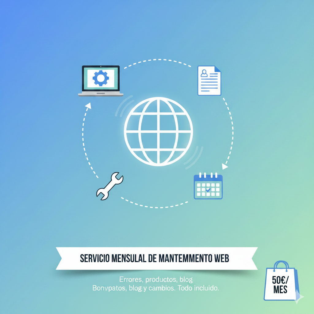 Servicio Mensual de Mantenimiento Web