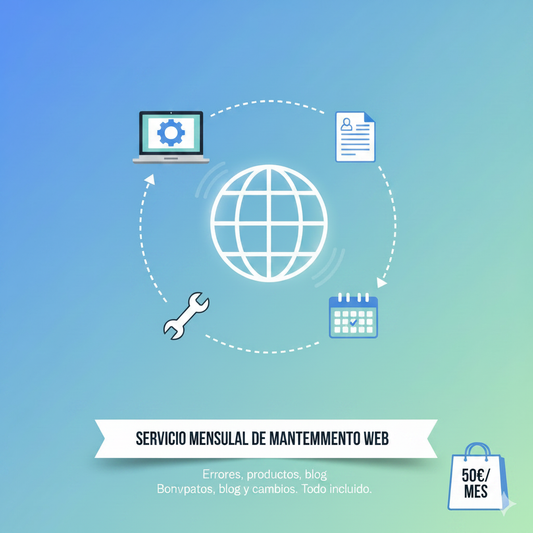 Servicio Mensual de Mantenimiento Web